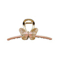 Metal retro palace style butterfly clip cold style hair large shark clip girl hairpin hair accessories wholesale