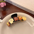 Snack food popular cute biscuit clip kids hair clip elegance back of head spring and summer shark clip headwear hairpin