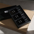 Li fei elegance knight men's perfume blue wild three-piece gift box long-lasting fragrance manufacturer wholesale