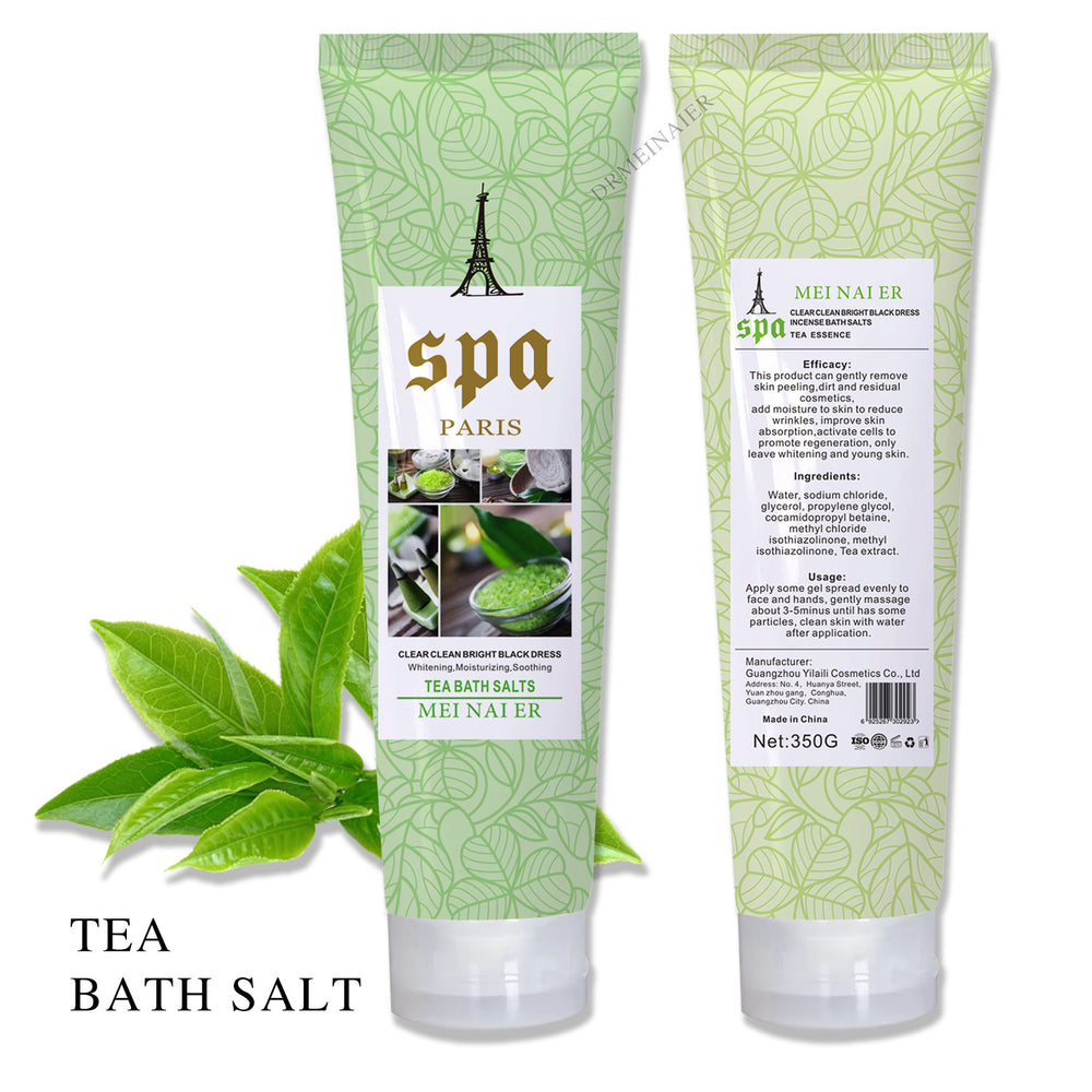 export exfoliating bath salt scrub - deep cleansing, exfoliating, and rejuvenating for face and body