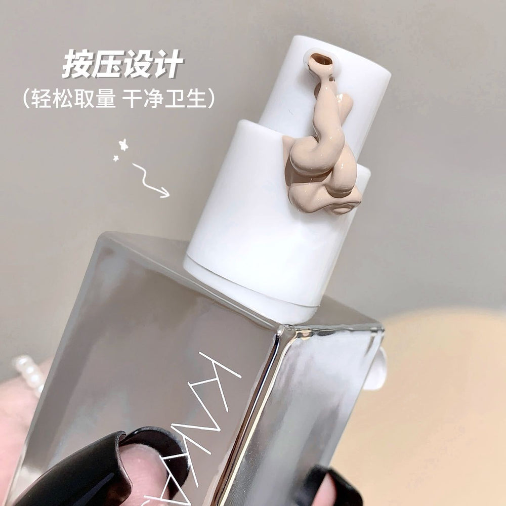 Makeup kakashow soft light liquid foundation water-glossy creamy skin concealer oil control waterproof anti-sweat non-removing makeup foundation cream