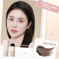 Novo hairline powder - fills in hairline, repairs hair, conceals high forehead, sideburns, and creates contour