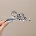 Classy metal gripper large back shark clip hairpin 2024 new classyaccessible luxury clip headwear hairpin