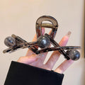 *xx three beads transparent gray-10cm
