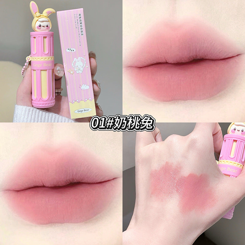Gege bear velvet matte lip clay - long-lasting, transfer-proof, and flattering for all skin tones