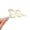 Classy metal gripper large back shark clip hairpin 2024 new classyaccessible luxury clip headwear hairpin