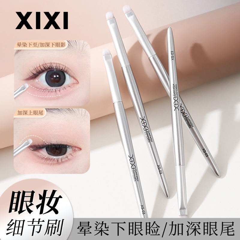 Xixi deep eyeshadow brush - soft bristles, blending, clump-free, beginner-friendly, makeup artist beauty tool