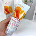 Export pomegranate exfoliating apple cucumber exfoliating gel scrub facial body gentle brightening gel