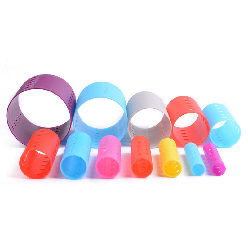 Diao light tube hair curler multi-size suit hair styling tool plastic light tube curling iron can be customized wholesale