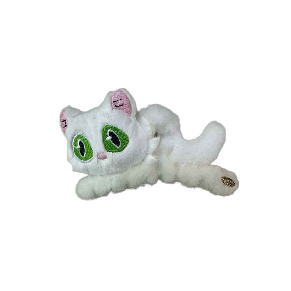Cartoon cute black cat hairpin stuffed gripper female large fall and winterelegant back shark clip headwear