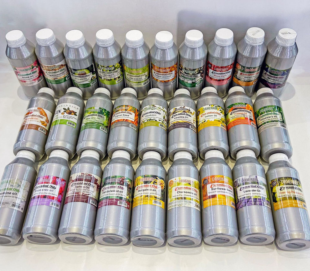 natural plant massage oil 1000ml touch essential oil gray bottle oil export wholesale