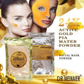 24k gold mask powder - firming, anti-wrinkle, brightening, moisturizing, active gold soft mask powder - authentic export wholesale