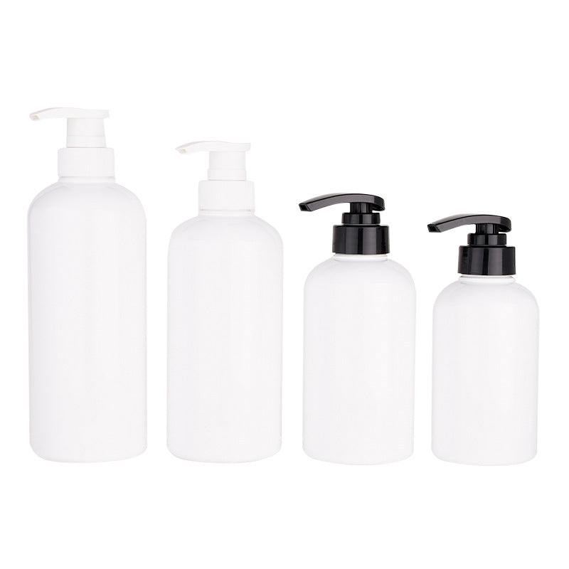Pet plastic press-type travel bottles for toiletries - empty bottles for shampoo, body wash, and other liquids