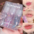 Kapavini marshmallow lip oil: hydrating, moisturizing, anti-chapping, mirror-shine, transparent glass lips