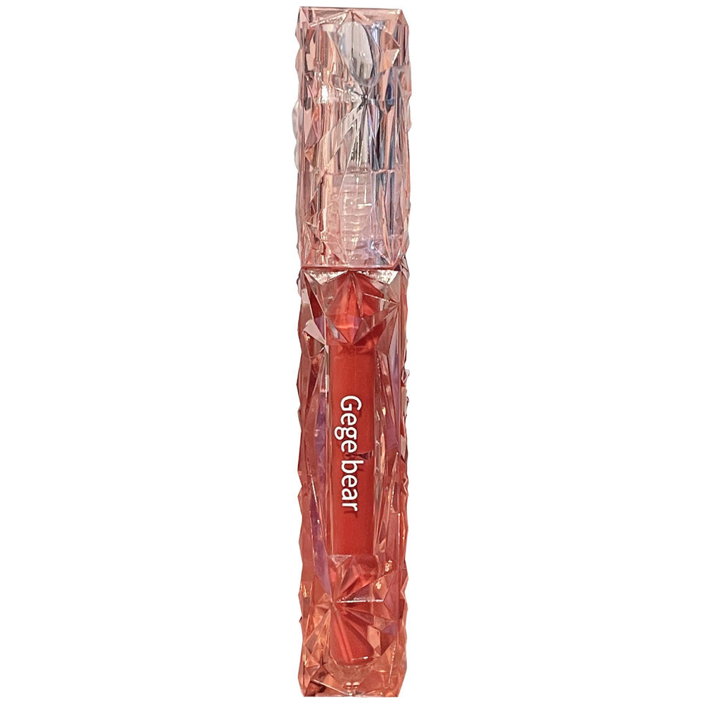 Gege bear gege bear crystal diamond mirror lip glaze moisturizing student party no makeup whitening lipstick