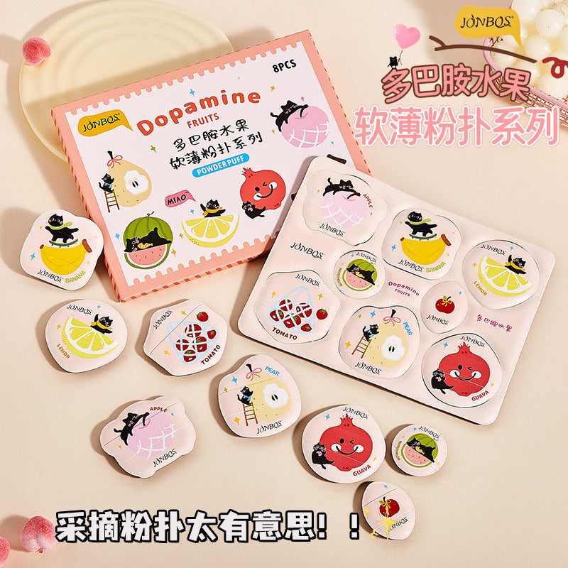 Jonbos dopamine one-piece picking powder puff air cushion special soft powder-free dry and wet dual-use makeup sponge