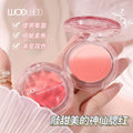 Wodwod light sensing bright gradient blush nude makeup nature highlight brightening contouring vitality girl matte rouge