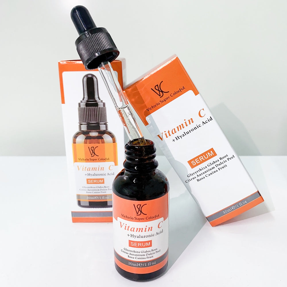 vc serum original solution vitamin c serum moisturizing and brightening vitamin c essence 30ml factory export
