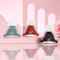 New oil-based nail polish, no baking required, non-peelable, quick-drying, solid color red, non-peelable, whitening summer nail polish