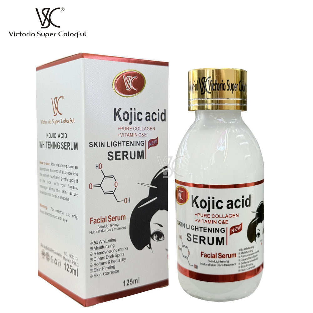 vsc 7-day fruit amino acid serum 125ml - whitening, repairing, brightening, and moisturizing essence - export quality
