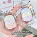 Xixi glass fantasy tower highlight disc mashed potato highlight powder explosive fine shiny chameleon gradient eyeshadow palette
