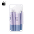 Xixi macron portable 6-piece brush set - blush, nose shadow, contour brushes - beginner mini makeup brushes