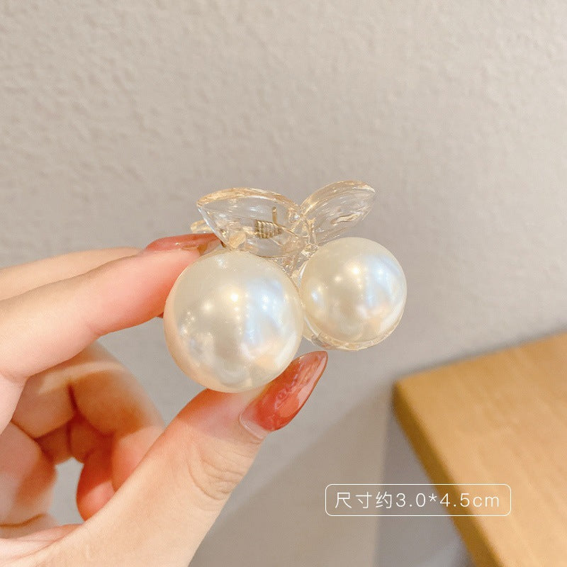 Korean large pearl clip hairpin eleganceelegant female back shark clip hair clip hair clip hair clip
