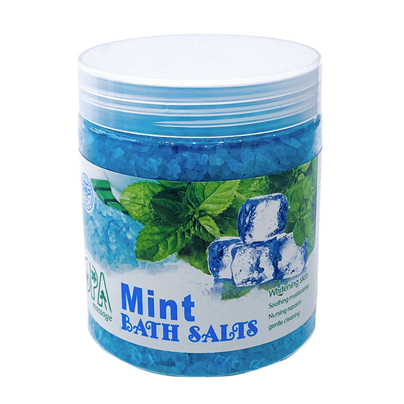 exclusive scrub crystal salt fragrance bath coarse salt exfoliating chicken skin sea salt bath and foot soak 350g