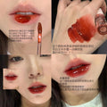 Kapavini bubble bear lip glaze for women mirror water glossy pouty lips moisturizing glass lip whitening lipstick