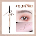 Novo finely drawn ultra-fine mist eyebrow pencil, ultra-fine head, small triangle, clear roots, wild eyebrows, waterproof, sweat-proof and non-smudge