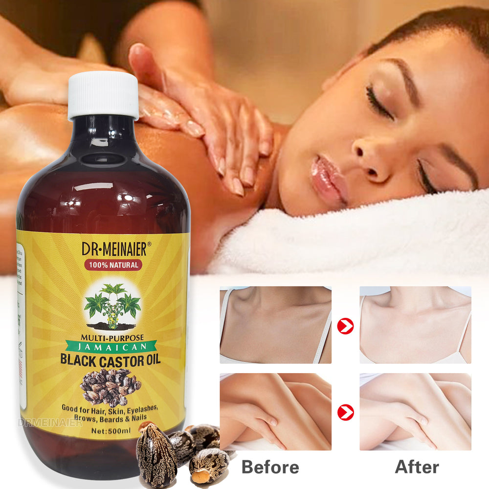supply of castor oil essential oil for face, body, hair care, emollient massage oil, natural vegetable oil, export500ml