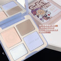 Sweet mint all-in-one highlight & contour palette - comprehensive palette with matte, illuminating, nose shadow, and contour for beginners