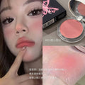Black nana "dream butterfly" single blush - peachy pink, flattering, natural matte finish