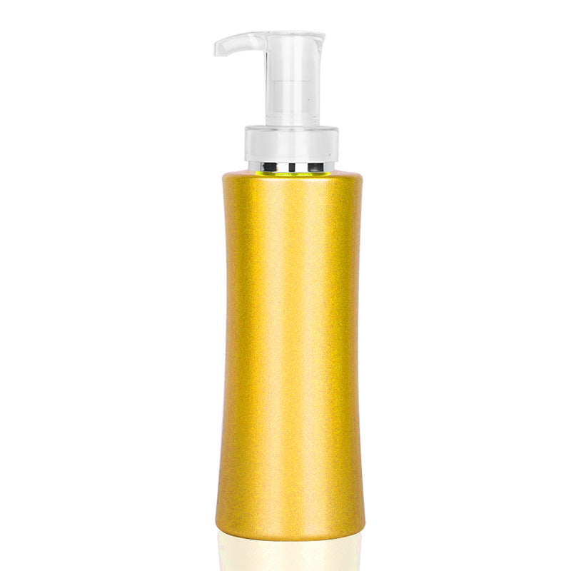 High-end 500ml wash & care travel bottles - flat shoulder pet plastic empty bottles with pump for lotion, shampoo, and body wash
