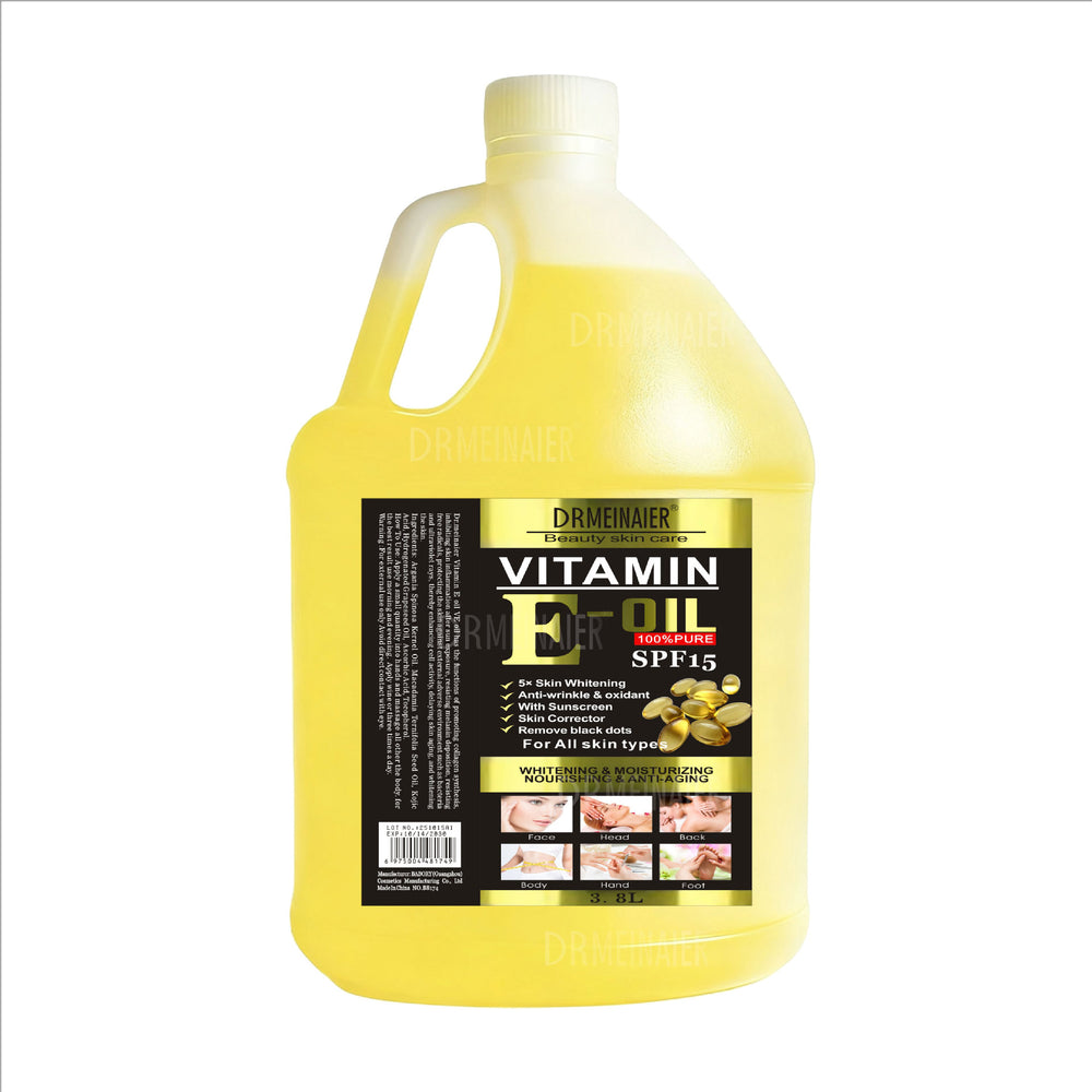 soothing massage oil for dry and moisturizing skin, full body massage oil, vitamin e & vitamin e oil, 3.8l wholesale