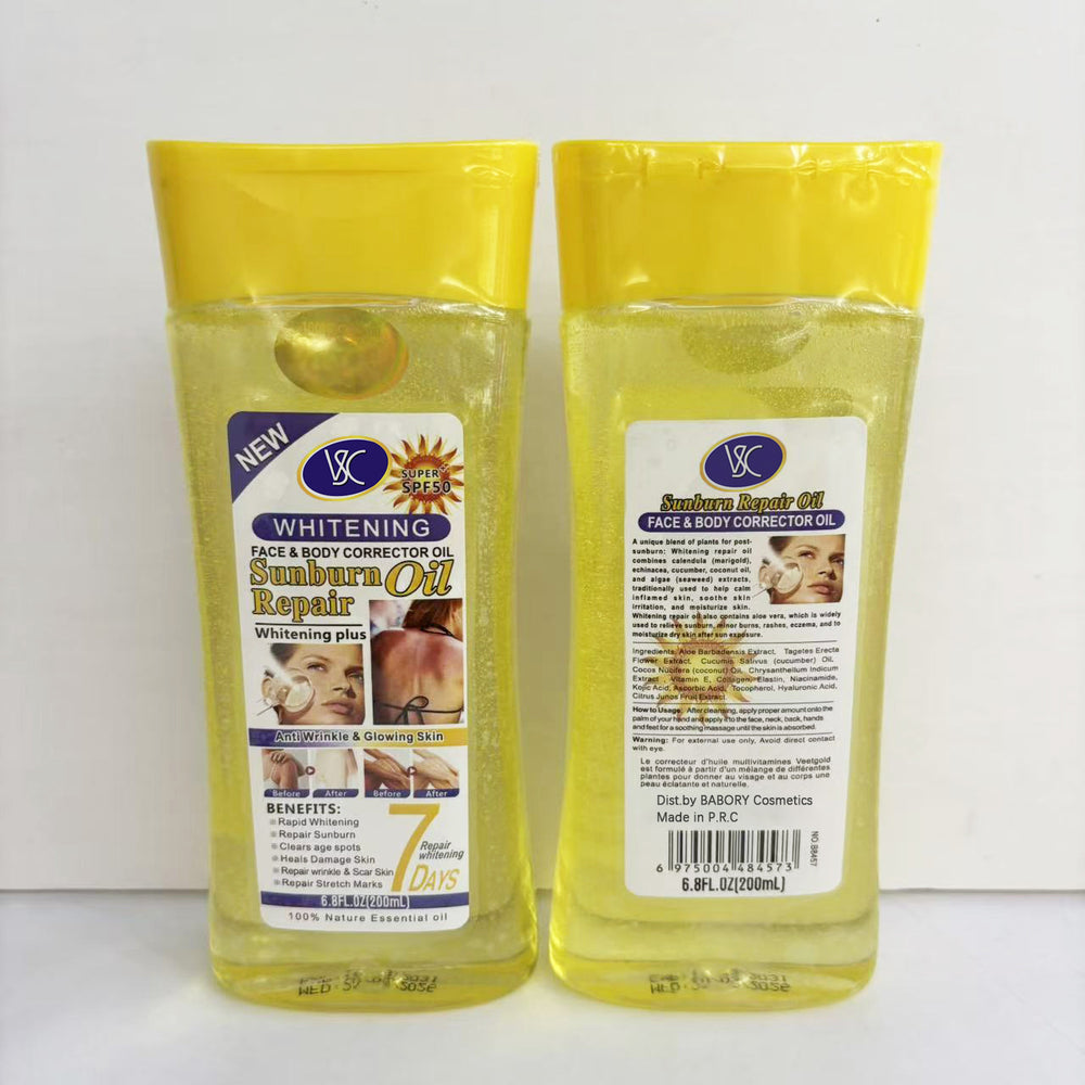 after-sun repair care oil, facial and body dual-purpose deep hydrating moisturizing essence oil 200ml