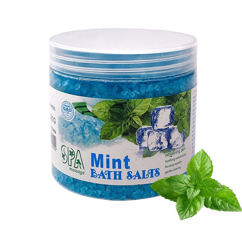 foreign trade frosted crystal salt fragrance bath coarse salt exfoliating chicken skin sea salt bath bath salt 680g