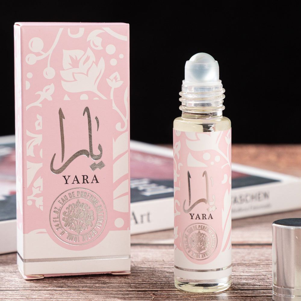 hot-selling yara rollerball perfume 10ml women's yara arabic foreign trade perfume long-lasting light fragrance wholesale