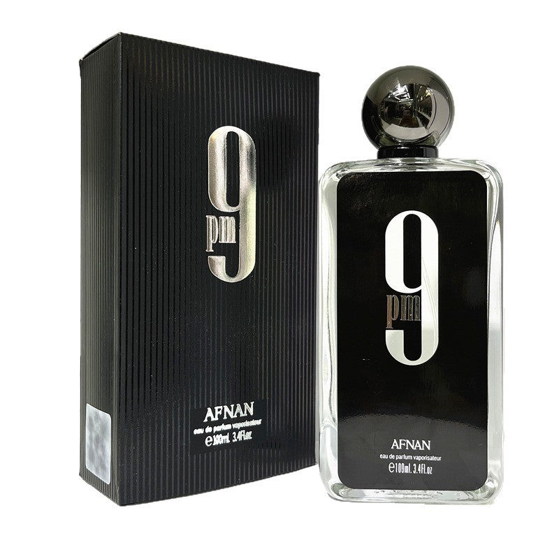 High-quality metal cap afnan 9am white - unisex perfume, arabian style, dubai bestseller