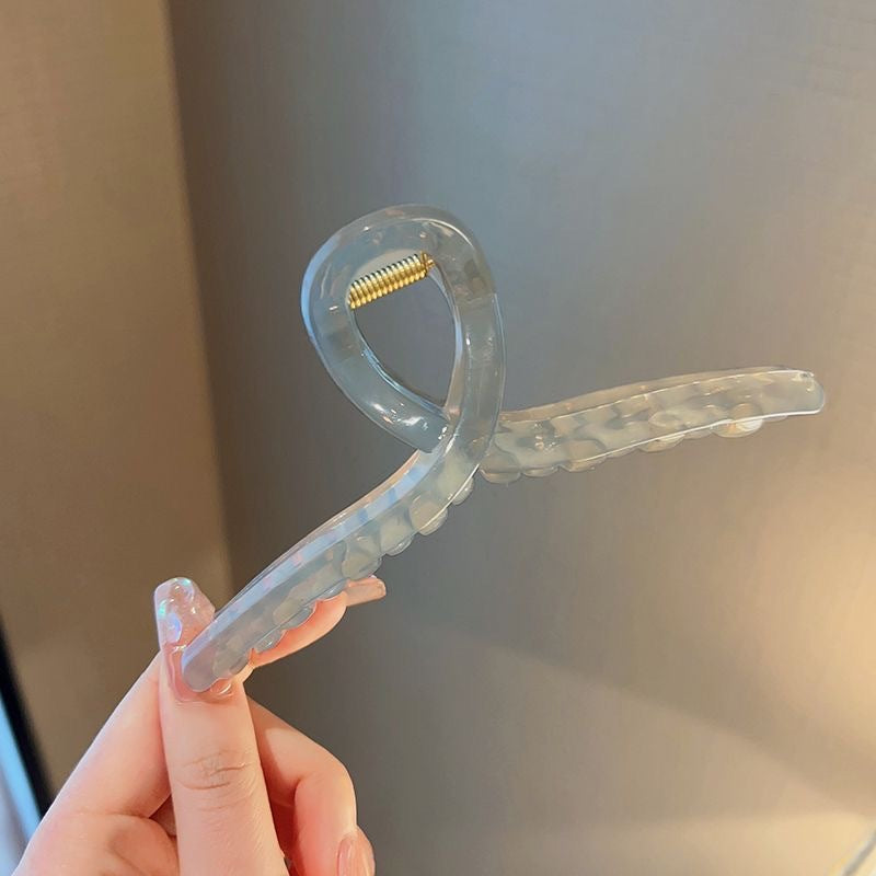 Classy sense of exquisite back head hair clip large hairpin female summer hair volume shark clip hair headwear hair accessories