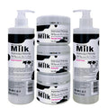 milk skin care kit soothing and repairing cleansing balm essence massage balm hydrating beauty salon factory direct sales