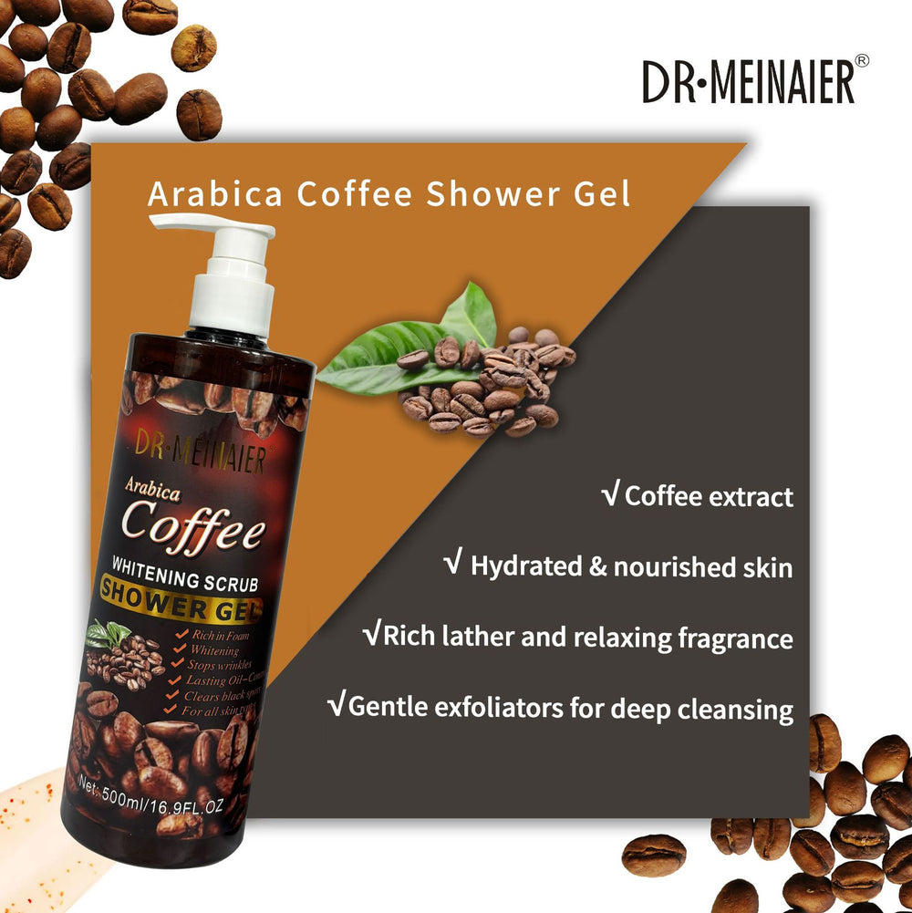 exclusive brightening and moisturizing coffee scrub shower gel to remove chicken skin bubble shower gel for smooth skin wholesale