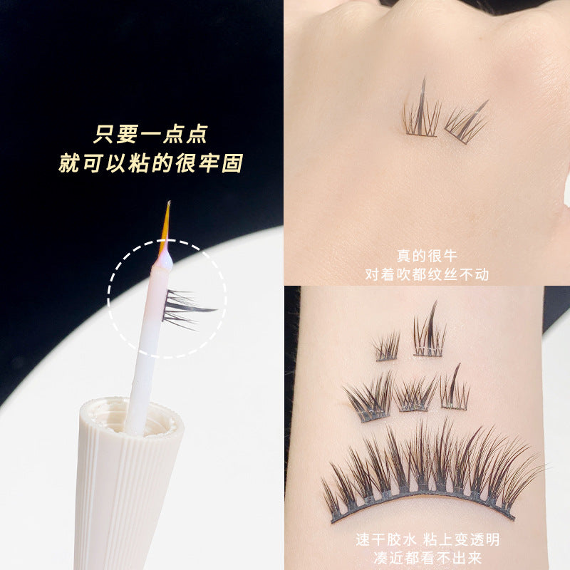 Xixi multi-purpose beauty false eyelashes glue transparent quick-drying invisible traceless super sticky double eyelid glue hair-styling cream