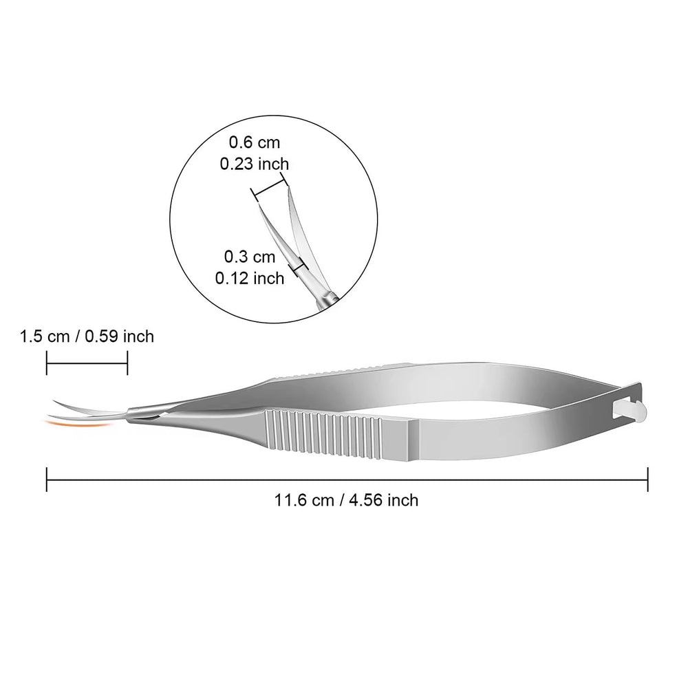 Factory direct, ready-to-ship cuticle nippers with a flat handle, russian-style dovetail design, multi-functional manicure tools, small blade curved cuticle scissors