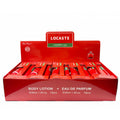 luxury perfume sample 35ml body lotion two-piece set, popular arabian women's perfume gift set