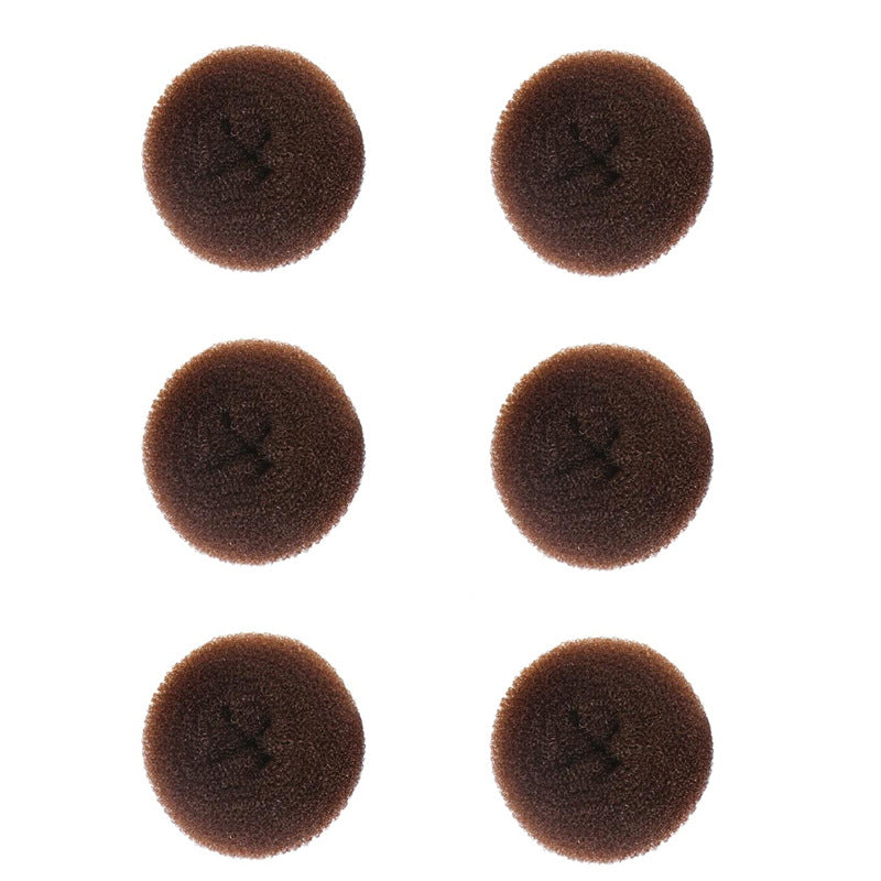 Factory direct sweet bun maker - donut style hair styler - nylon, gentle on hair, easy hair bun tool