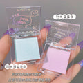 Capel single color blush - available in pink, blue, and purple - matte finish, natural contouring, vibrant & youthful, student-friendly, affordable rouge
