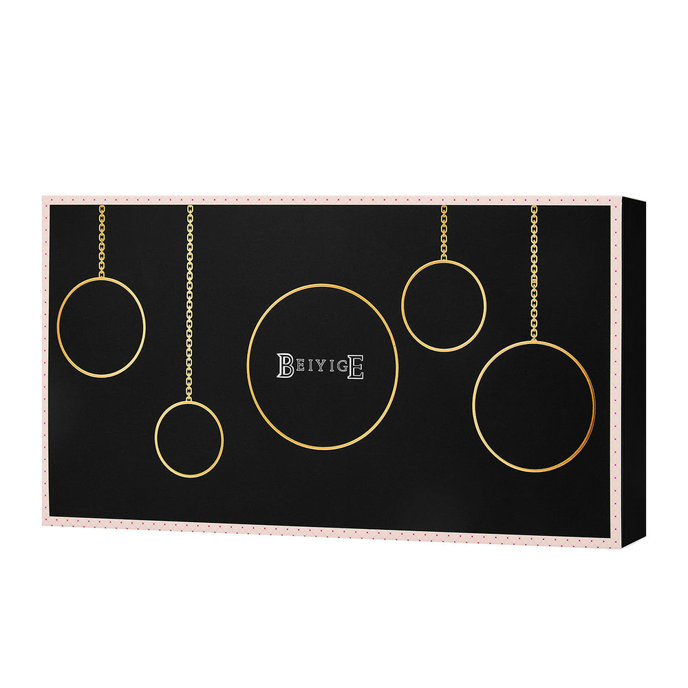 Beautiful girl gift box women's perfume four-piece set perfume wholesale long-lasting light fragrance recommended black coffee perfume for women