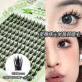 Jonbos large-capacity fake eyelashes single cluster nature little devil sunflower lazy trilogy hard stem transparent stem