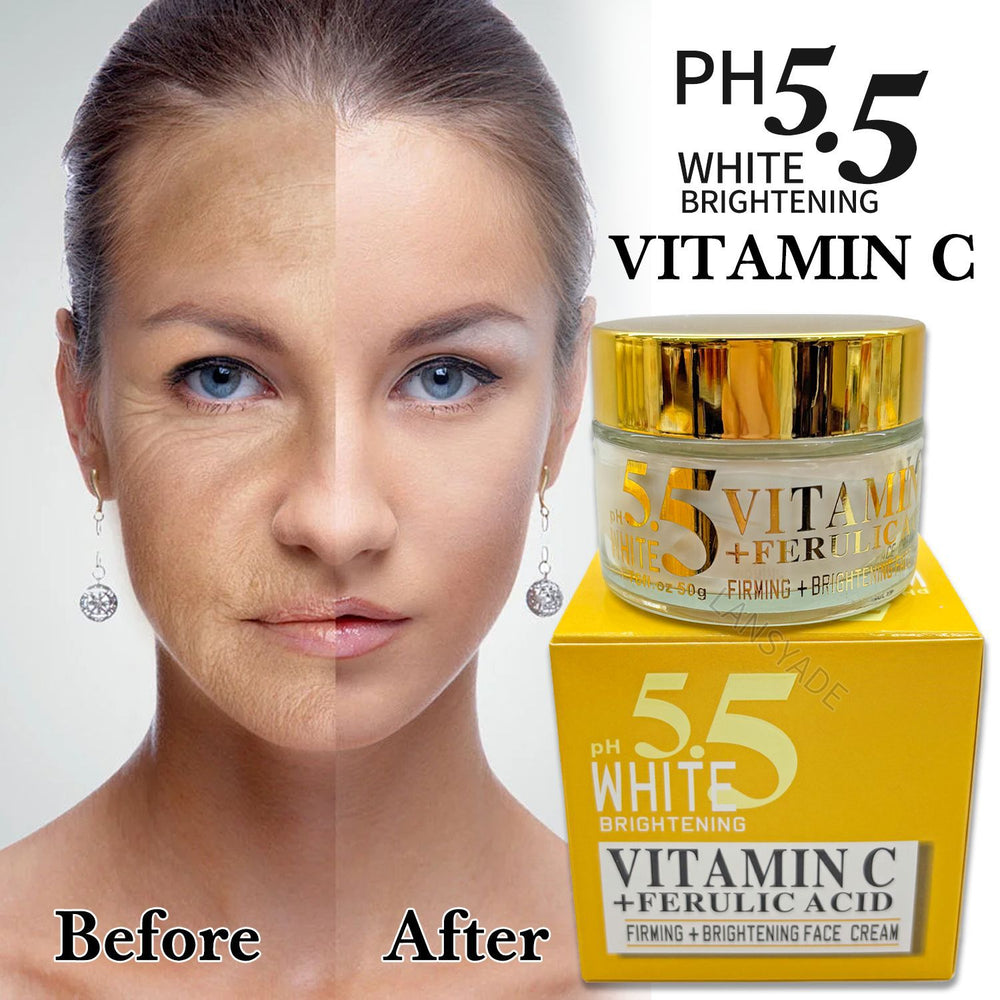 ph5.5 vitamin c cream brightening moisturizing nourishing vc cream vitamin c moisturizer export factory wholesale 50g